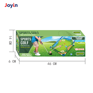 <span class=keywords><strong>Jeu</strong></span> de golf adhésif pour enfants avec cadre en tissu, balles Velcro et carte de score pour l'intérieur et l'extérieur - Product Image 4