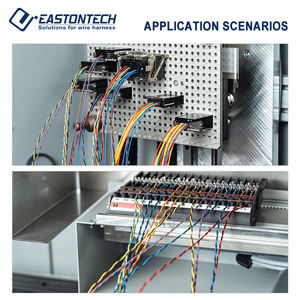 เครื่องตัดเกลียวแบบหัวคู่อัตโนมัติ EW-8960สำหรับใช้ AWG30-AWG16สายไฟ/สายเคเบิล - Product Image 5