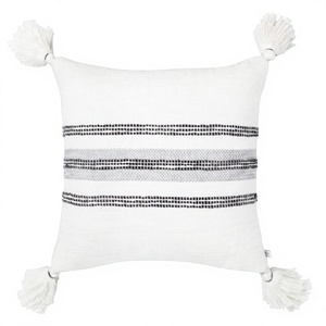 Bohemian Pillow Cushion <b>Cover</b> Pillowcase Living Room <b>Sofa</b> Home Decor Customized From Indian Supplier INDIAN TEXTILES H/L - Product Image 1