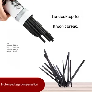 Bâtons et crayons de charbon de bois de saule en coton pour fournitures d'art Outils de dessin de croquis de peinture chinoise-pour la modélisation - Product Image 3