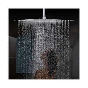Doccia ultra-sottile a specchio HD da 16 pollici con soffione a soffitto. - Product Image 1