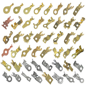 Chốt Đầu Cuối Mũi Vòng Uốn Cáp Điện Không Cách Điện, Các Loại Chốt Cáp Tròn Hàn Loại O Đồng Tùy Chỉnh OEM - Product Image 1