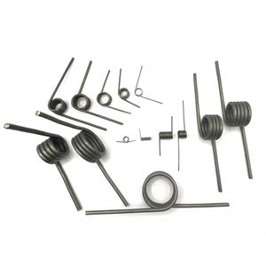 Molla a torsione personalizzata per coperchio bidone della spazzatura, ricambio zincato nichelato, molla di ritorno per coperchio <span class=keywords><strong>pattumiera</strong></span>, accessori hardware - Product Image 6