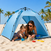 Tente automatique de haute qualité, protection solaire, abri de camping en plein air, tente de plage pliable imperméable pour pique-nique