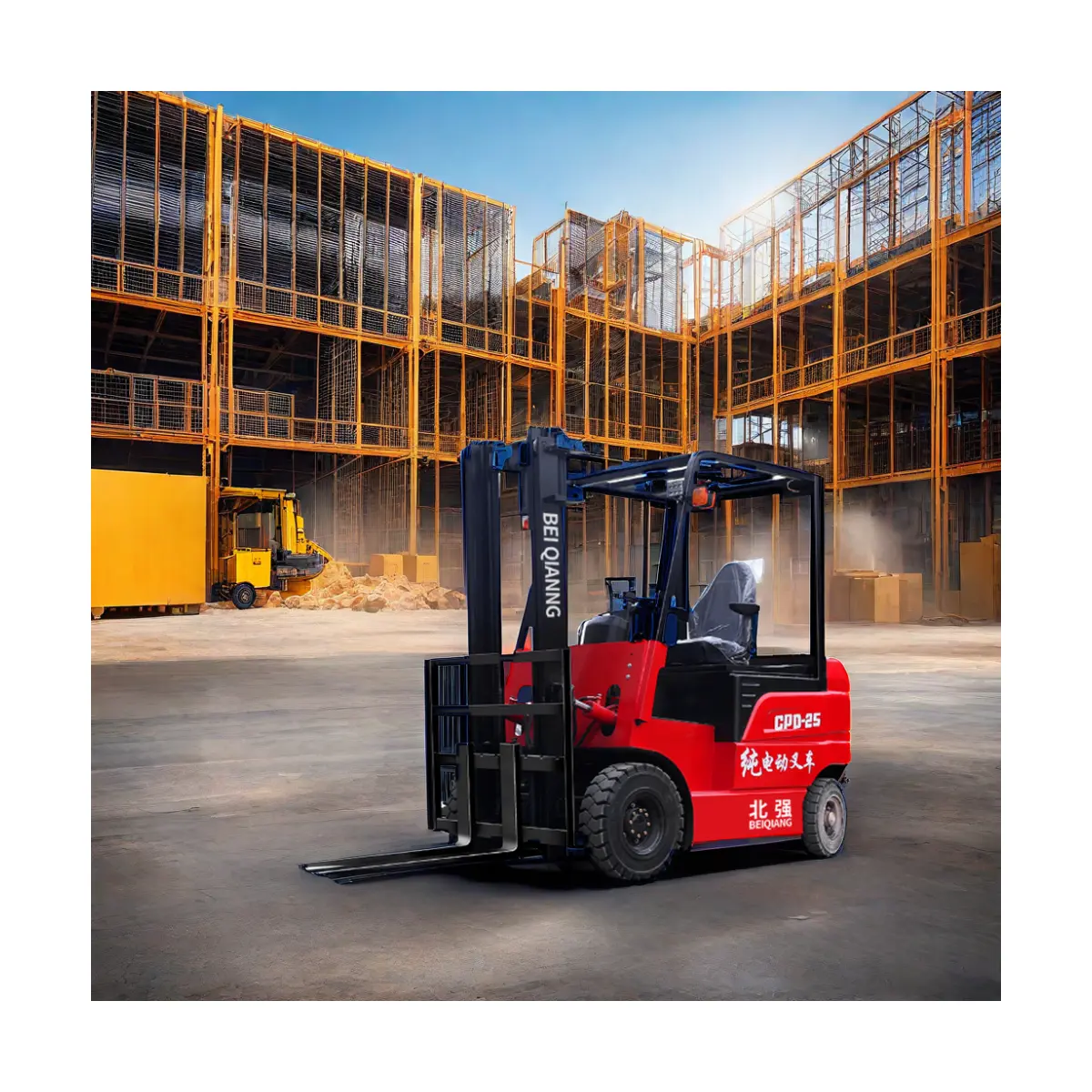 2024 new model CPD-25 Electric forklift with container handling capability large Portable container forklift for sale
