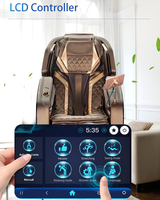 C54 SL Track AI 4D Chaise de massage électrique à commande vocale 2024 Portable Zero Gravity Home Zero Body 2024 Pliable New Home Zero