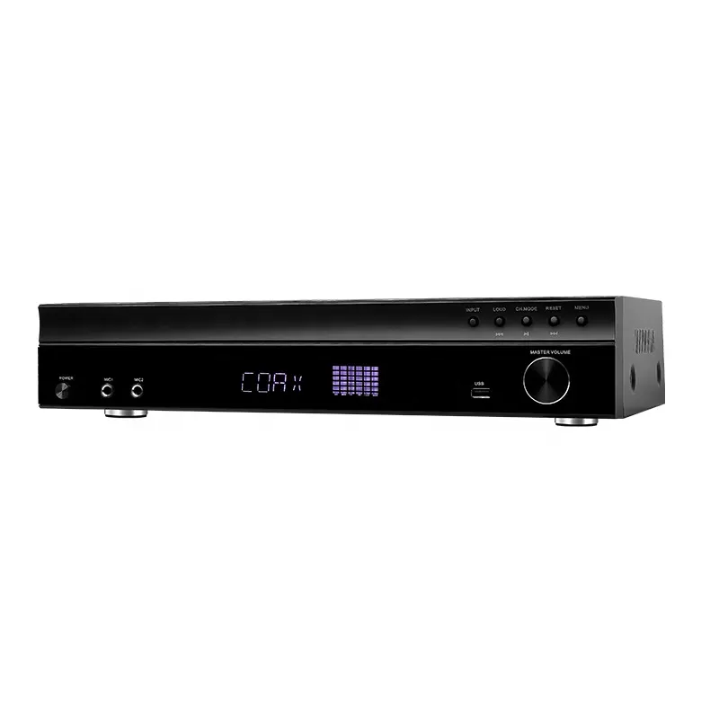 Hifi 5.1 Kanaal 255W Home Audio Film Tv Av Versterker Met Hd Arc Dac Usb Optica Coaxiaal