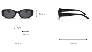 Nuevas gafas de sol, gafas de diseñador para mujer, gafas de sol polarizadas con montura Tr90 para hombre, gafas de sol ovaladas 2025 más vendidas - Product Image 4