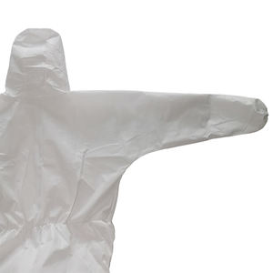 TYPE 5/6ชุดสาดสารเคมีความเสี่ยงต่ำโดยรวม,ชุดคลุมแบบใช้แล้วทิ้ง SMS ระบายอากาศได้ดีมาก - Product Image 6