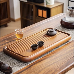 Solid rosewood <b>tea</b> tray, new Chinese style, <b>light</b> luxury, dry brewing table, home/office <b>tea</b> table, drainage <b>tea</b> tray, business - Product Image 3