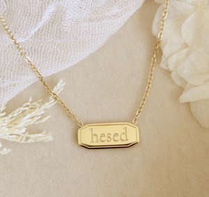 กำไลข้อมือสแตนเลสสตีลสั่งทำพิเศษจาก Jietao สลักข้อความภาษาฮีบรู กำไลสลักชื่อ กำไลสลักคำว่าความศรัทธา - Product Image 3