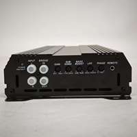 Amplificateur de subwoofer de voiture monobloc de classe D, vente directe usine, avec basses puissantes coréennes 2000W RMS, système audio OEM
