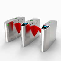 1402 — barrière de porte anti-bactérien, lecteur de cartes Rfid, mécanisme de sécurité balance à hauteur complète, trépied et platine