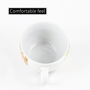 Prodotti di tendenza 2022 nuovi arrivi ciotole tazza da colazione in ceramica per tè al latte con manico fornitore di tazze a sublimazione in ceramica - Product Image 3