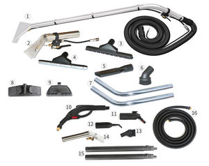 40L เครื่องทำความสะอาดไอน้ำสำหรับทำความสะอาดโซฟาพรมเครื่องซักผ้าพรมทำความสะอาดเครื่องดูดสูญญากาศ - Product Image 6