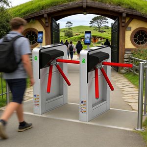 Torniquete <span class=keywords><strong>de</strong></span> acceso con tarjeta IC para miembros, puerta giratoria <span class=keywords><strong>de</strong></span> control <span class=keywords><strong>de</strong></span> acceso para campos <span class=keywords><strong>de</strong></span> golf - Product Image 1