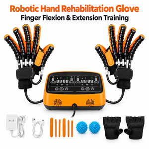 Guantes Robóticos de Rehabilitación para Terapia de Ictus, Hemiplejia, Infarto Cerebral, Ejercitador de Dedos, Rehabilitación Textil - Product Image 4