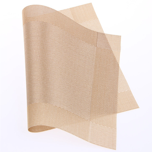 Tovagliette di nozze variopinte del pvc dell'oro della stuoia della tabella del ristorante dell'attrezzatura dell'hotel - Product Image 3