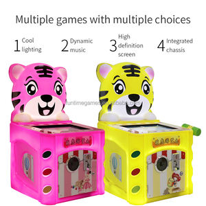 Tiger Whack a Mole Arcade 2 jugadores familia interior tablero de juego para niños máquina que funciona con monedas para niños - Product Image 4