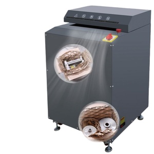 Broyeur de carton industriel DAWNTECH pour le recyclage des déchets papier, interrupteur de sécurité, système d'engrenages interne, 500 mm max. - Product Image 1