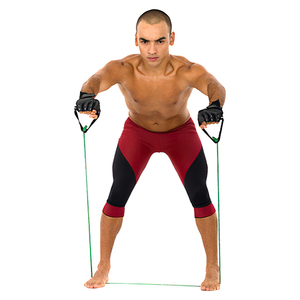 Fascia di esercizio all'ingrosso del tubo di resistenza elastica del lattice di TPE <span class=keywords><strong>con</strong></span> le caratteristiche di Stretching - Product Image 6