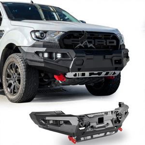 กันชนหน้าแบบเหล็ก F16Series สำหรับ-<span class=keywords><strong>Ford</strong></span> Ranger wildtrak <span class=keywords><strong>XLT</strong></span> XLS XL Everest 2016-2022 T7 T8 Px3 Px2 - Product Image 1
