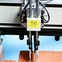 Imprimante à écran industrielle semi-automatique pour plastique, papier, carton, carton ondulé, boîtes à pizza, machine d'impression à écran pour logo