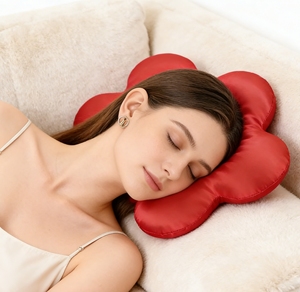 Cuscino a Forma di Fiore per Dormire sul Fianco con Foro per l'Orecchio, Cuscino Protettivo per Alleviare <span class=keywords><strong>Dolore</strong></span>, Infiammazione e Lesioni da Pressione all'Orecchio - Product Image 5