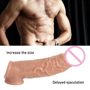 Herren Sexspielzeug für Penis Extender Ärmel Dildo Kondom verzögert Ejakulation Adult Fun Toy für Paar Sexspielzeug - Product Image 5