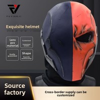Masque de la Mort sculpté en résine, à porter, pour fêtes et cosplay, fabriqué en Chine