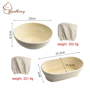 Cestino di impermeabilizzazione del pane rotondo a colori personalizzato con pane zame Baguette pane <span class=keywords><strong>verde</strong></span> cesto di lievitazione naturale - Product Image 4