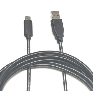 3m cavo Usb nero per <span class=keywords><strong>Iphone</strong></span> 2.4a <span class=keywords><strong>ricarica</strong></span> rapida trasferimento dati TYPE-C tipo di COMPUTER-c cavo usb - Product Image 1