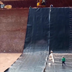 Bâche géomembrane noire en PEHD pour bassin d'élevage de poissons et aquaculture, épaisseur 0,1 mm - 2,8 mm - Product Image 3