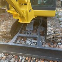Mini-excavatrice Komatsu PC56-7 d'occasion 5 tonnes en excellent état, machine d'ingénierie très demandée, provenance Chine