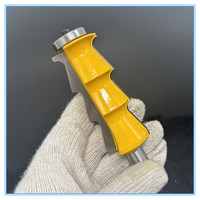 Fraise à moulurer pour machine de gravure, avec tige de 1/2 po et 12 mm, deux lames en carbure et un roulement, pour la découpe de moulures de volets et de rampes