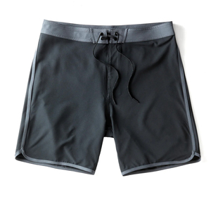 Pantaloncini da bagno estivi da uomo personalizzati, slim <span class=keywords><strong>fit</strong></span>, con bordo a contrasto e coulisse in vita - Product Image 4