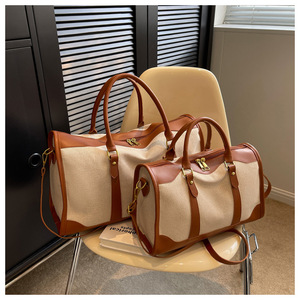 Bolsas de Lona y Cuero de Lujo Personalizadas de Fábrica, Bolsas de Viaje Deportivas Impermeables, Bolsas de Lona Resistentes a Olores al por Mayor con Bolsa para Zapatillas - Product Image 3