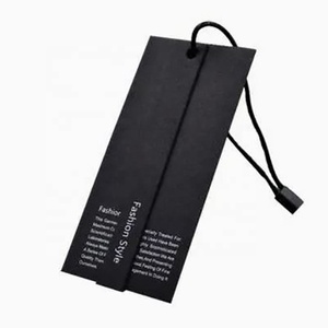 Individuelle UV-beständige dicke schwarze Karton-Preisschilder für Kleidung, Materialpapier, Anhängeetiketten, Zertifikate, Taschen, Geräte, Spielzeug, Markenetiketten - Product Image 6