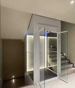 <span class=keywords><strong>Ascensor</strong></span> Residencial Personalizado con Hueco de Vidrio para Instalar en el Centro de la <span class=keywords><strong>Escalera</strong></span> - Product Image 6