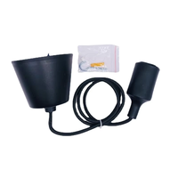 Kit de suspension moderne E27 avec cordon, en silicone multicolore, pour décoration DIY – Plusieurs choix de couleurs