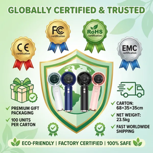 2026 最新款便携式 100 级高速 Type-c 可充电 3000mAh 迷你手持散热风扇 - Product Image 5