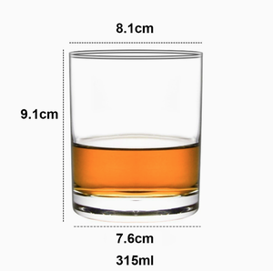 Hochwertiges Individuelles UV-Bedrucktes Whiskyglas Wiederverwendbares Trinkglas Personalisiertes Werbegeschenk für Ihn für Sie - Product Image 2