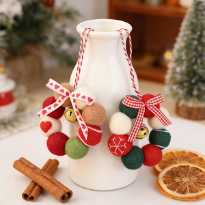Guirnaldas Navideñas al por Mayor a Precio Económico, Adornos Colgantes para <span class=keywords><strong>Árbol</strong></span>es <span class=keywords><strong>de</strong></span> Navidad, Mini Guirnaldas Personalizadas para una Feliz Navidad - Product Image 3
