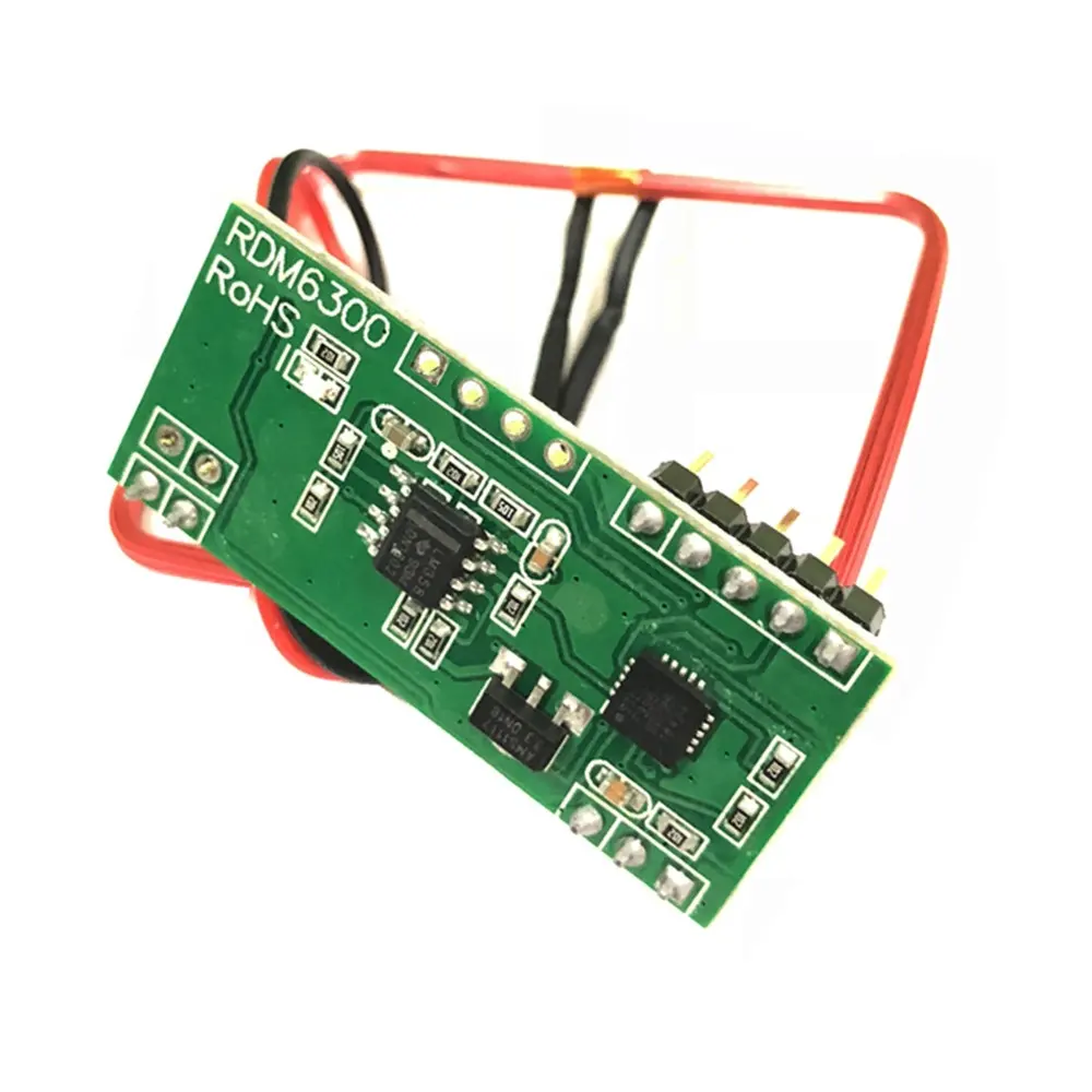 Card reader module 125Khz EM4100 ID card RFID radio module UART serial port output RDM6300 IC module