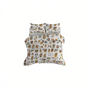 Juego de Funda de Edredón 100% Algodón Cani Diseño Italiano Tamaño Queen 250x200cm - Product Image 3