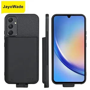 JayoWade 5000Mah For Samsung Galaxy A34 5G Battery Case Phone Case For Samsung Galaxy A34 Battery Charger Case Power Bank Cover