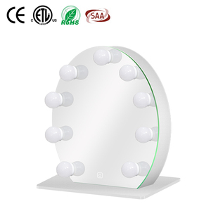 Miroir de courtoisie avec lampe à lumière LED Miroirs de table hollywoodiens éclairés à écran tactile pour dressing chambre vente en gros - Product Image 6