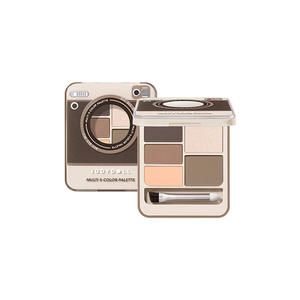 Palette de fards à paupières et sourcils Judydoll, 5 couleurs, imperméable, portable, contouring, mat, illuminateur double - Product Image 1