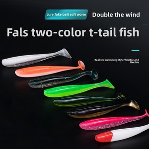 Luya PVC <span class=keywords><strong>esca</strong></span> per vermi molli amo testa di piombo Texas gruppo di pesca a coda a T con bocca incernibile mandarino per ricerca di fondo <span class=keywords><strong>esca</strong></span> <span class=keywords><strong>finta</strong></span> <span class=keywords><strong>esca</strong></span> - Product Image 2