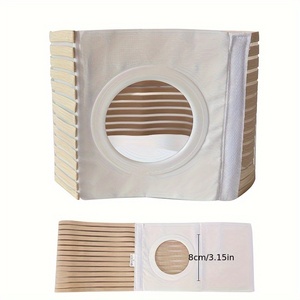 Ceinture <span class=keywords><strong>abdominale</strong></span> élastique large pour stomie, pour le sport, fixe les poches de stomie et évite les hernies parastomiques - Product Image 6